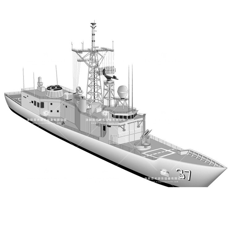 鸠江充气侦查船模型